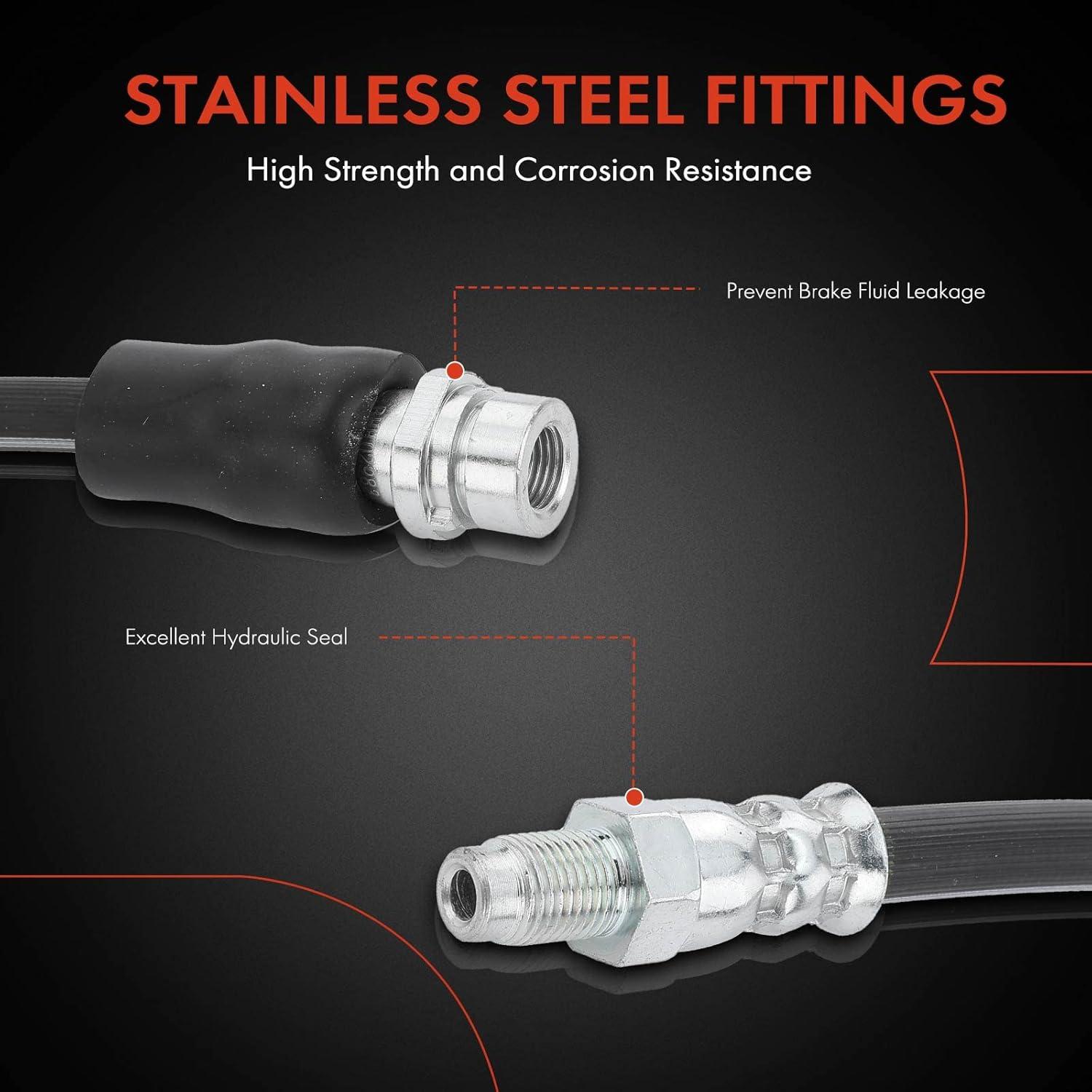 Manguera Hidráulica de Freno A-Premium para Toyota y Pontiac