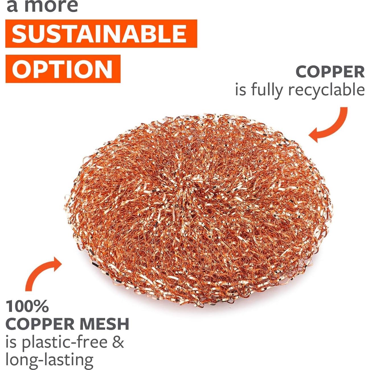 Esponjas de Cobre Full Circle - Juego de 3 Unidades