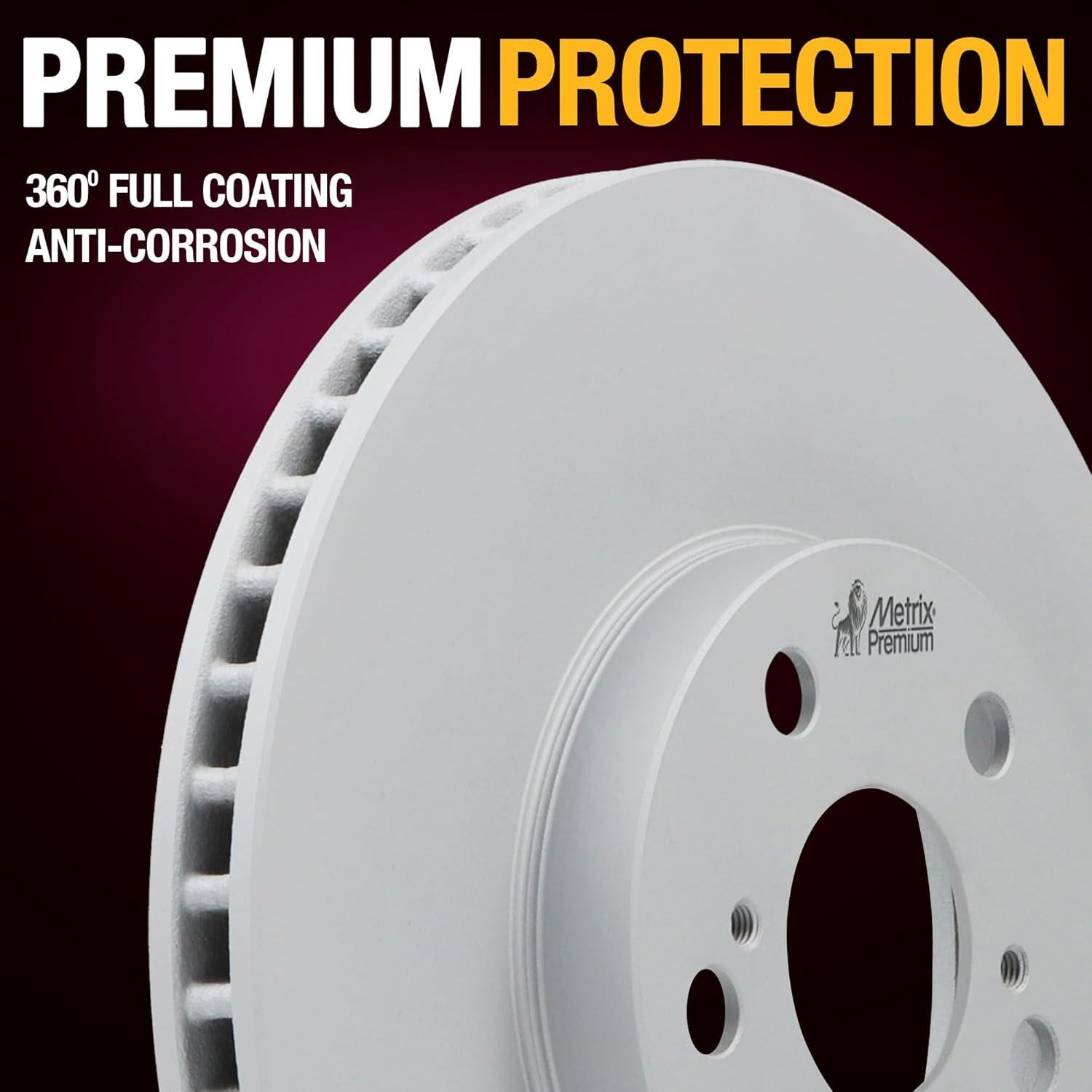 Rotor de Freno Delantero Metrix 275mm para Toyota y Pontiac