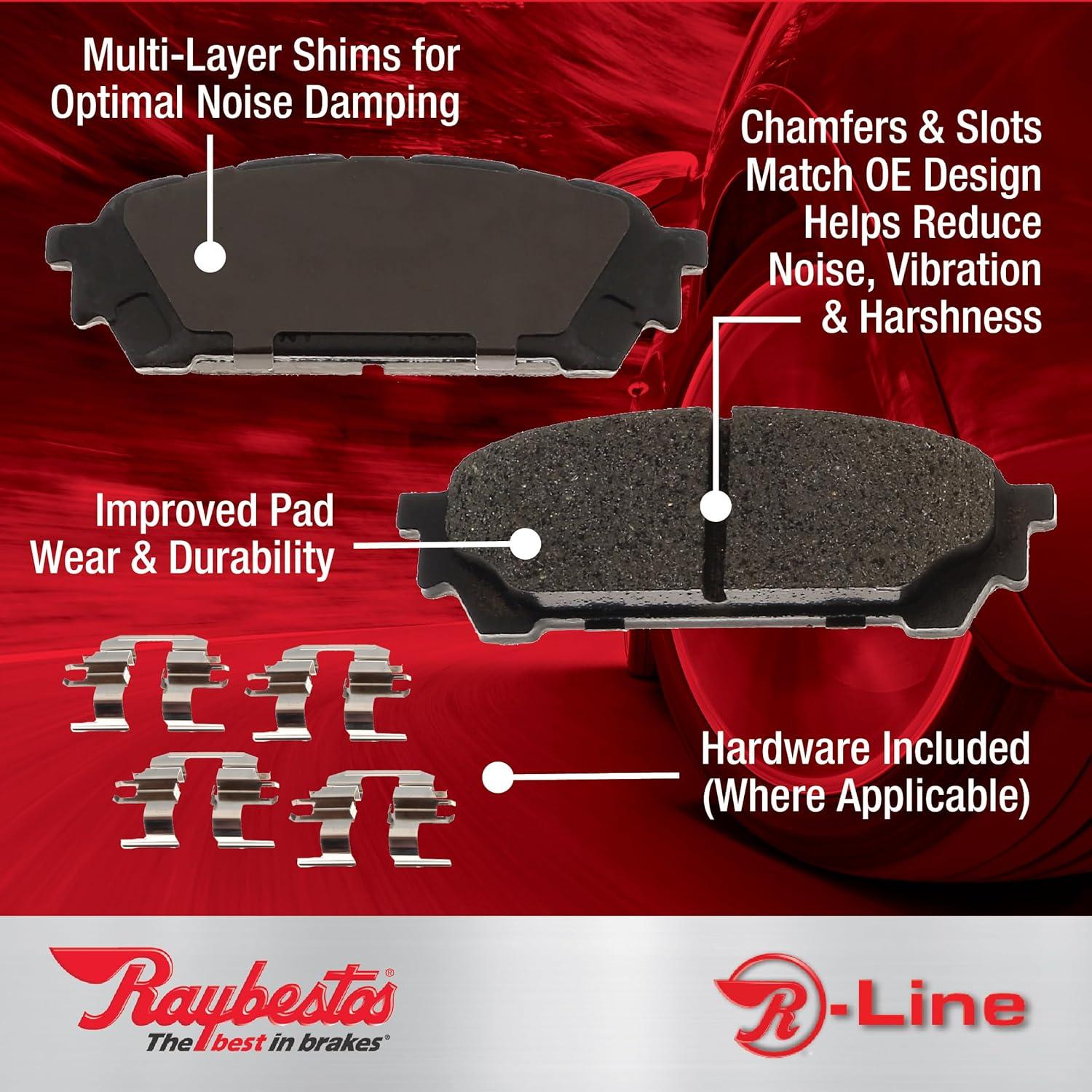 Pastillas de Freno Cerámicas Raybestos R-Line para Toyota y Lexus