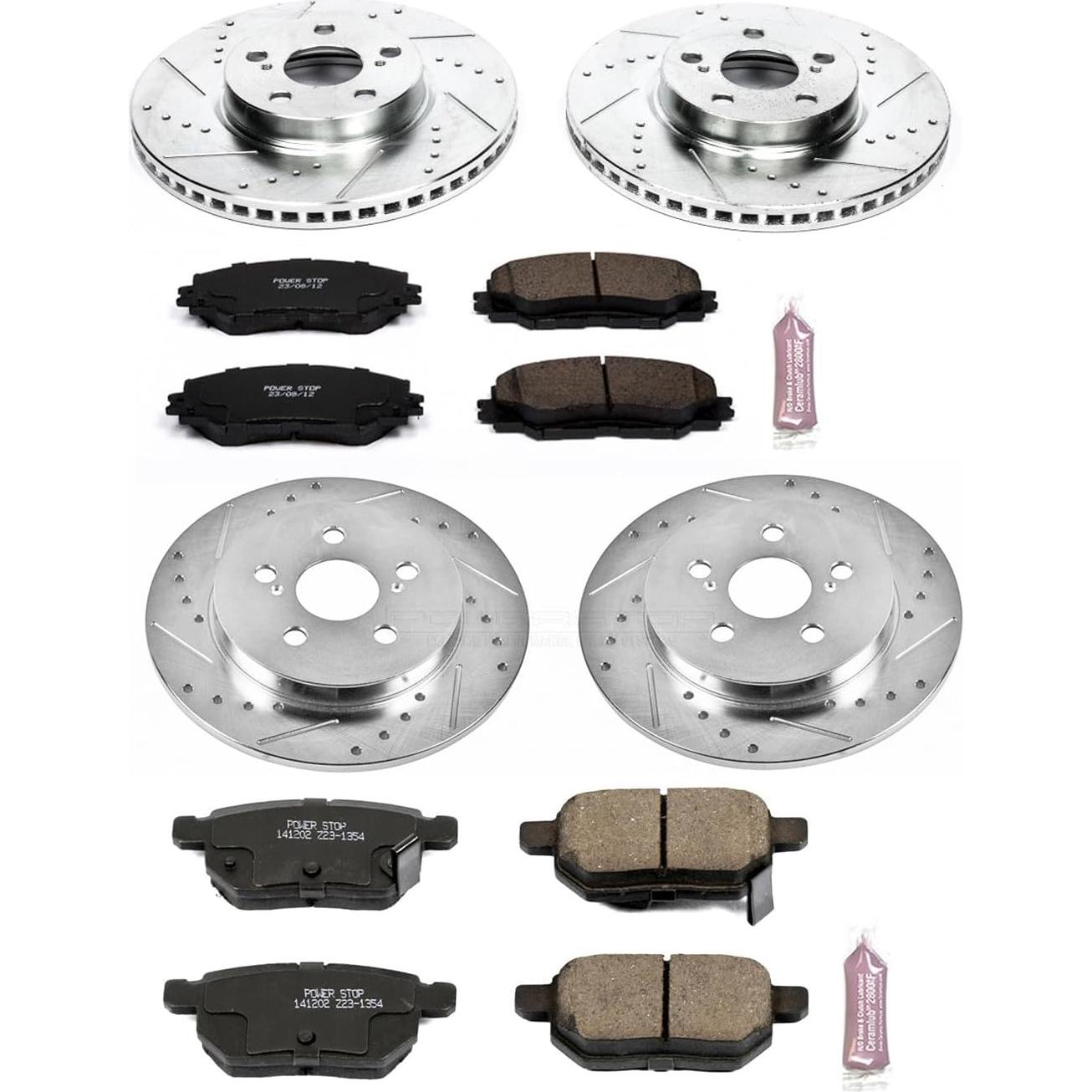 Kit de Freno Power Stop K4140 Z23 con Discos Perforados 2009-2019