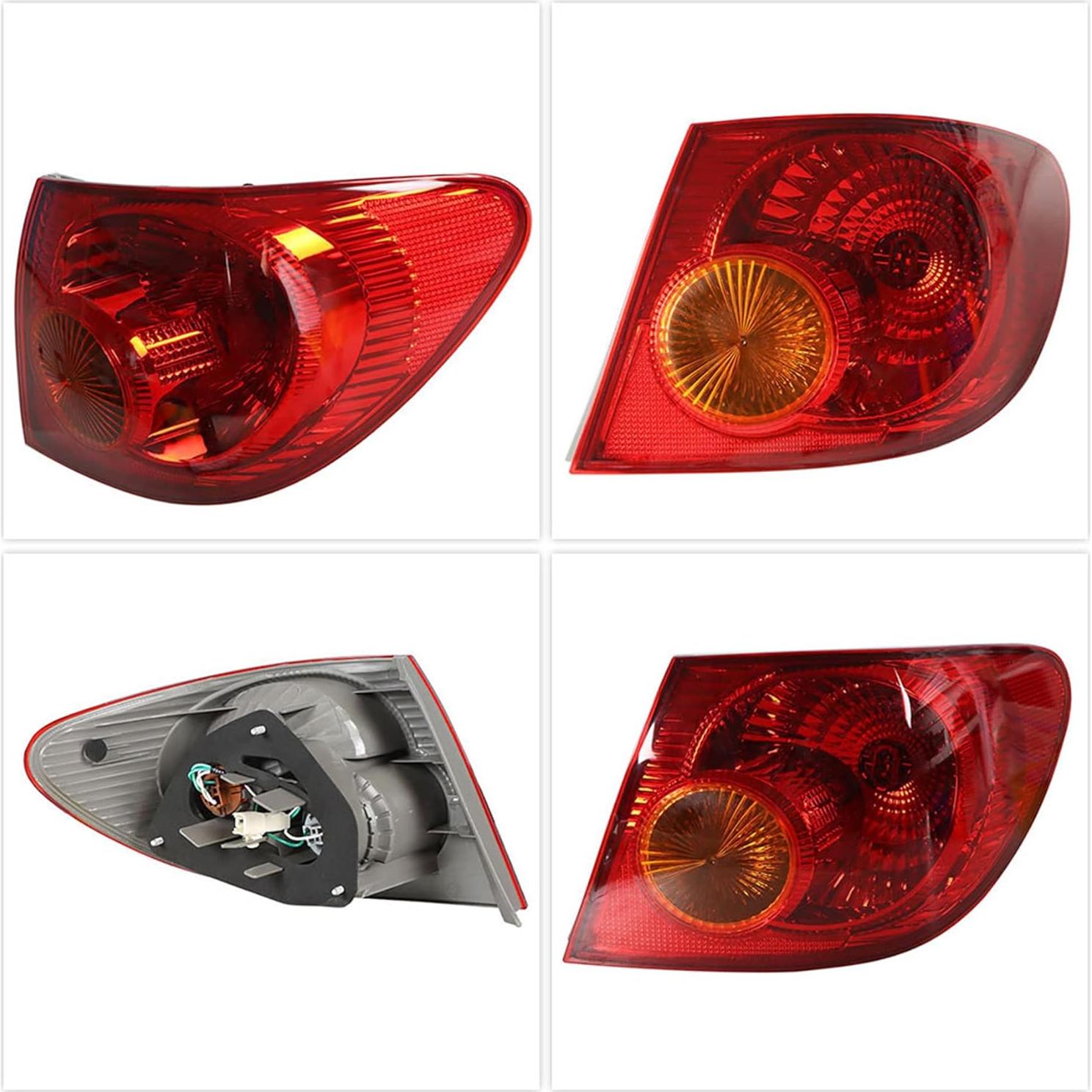 Luz Trasera WFLNHB para Toyota Corolla 2003-2008 Derecha