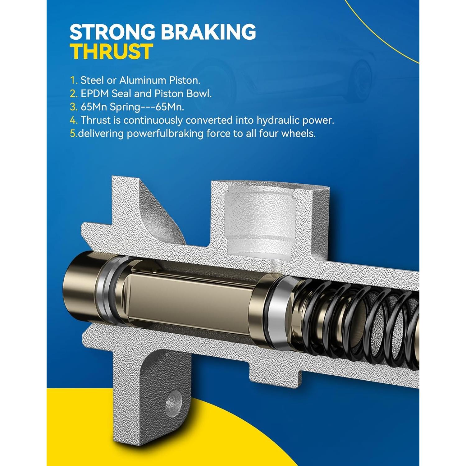 Cilindro Maestro de Freno PHILTOP para Toyota Corolla 1993-2002