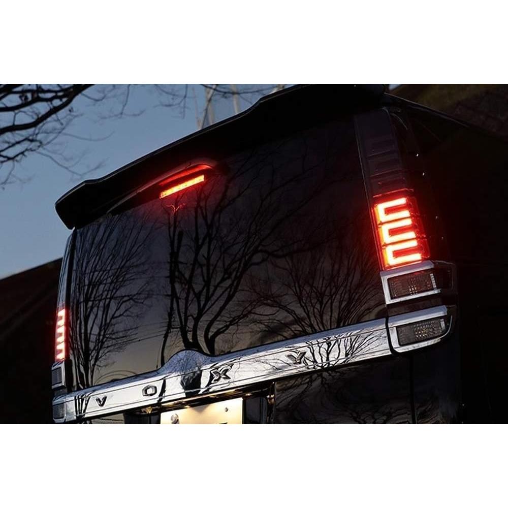 Luz de Freno LED iJDMTOY Roja 9-LED para Toyota Corolla Sequoia RAV4