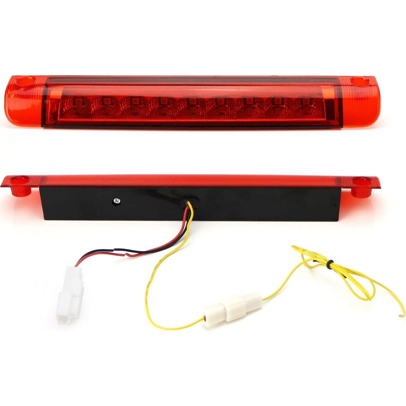 Luz de Freno LED iJDMTOY Roja 9-LED para Toyota Corolla Sequoia RAV4