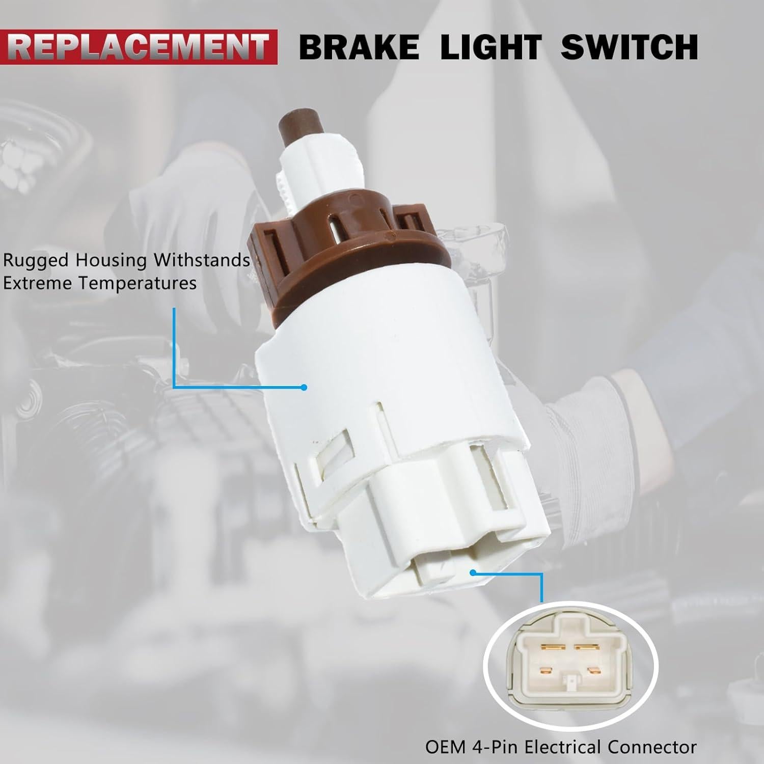 Interruptor de Luz de Freno TINGYINGDA para Toyota 4Runner y más