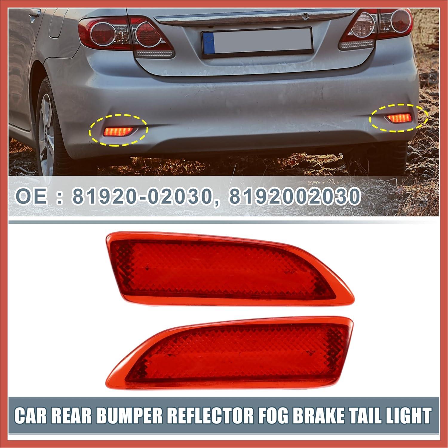 Luz de freno de niebla trasera LED ACROPIX para Toyota Corolla 2011-2013