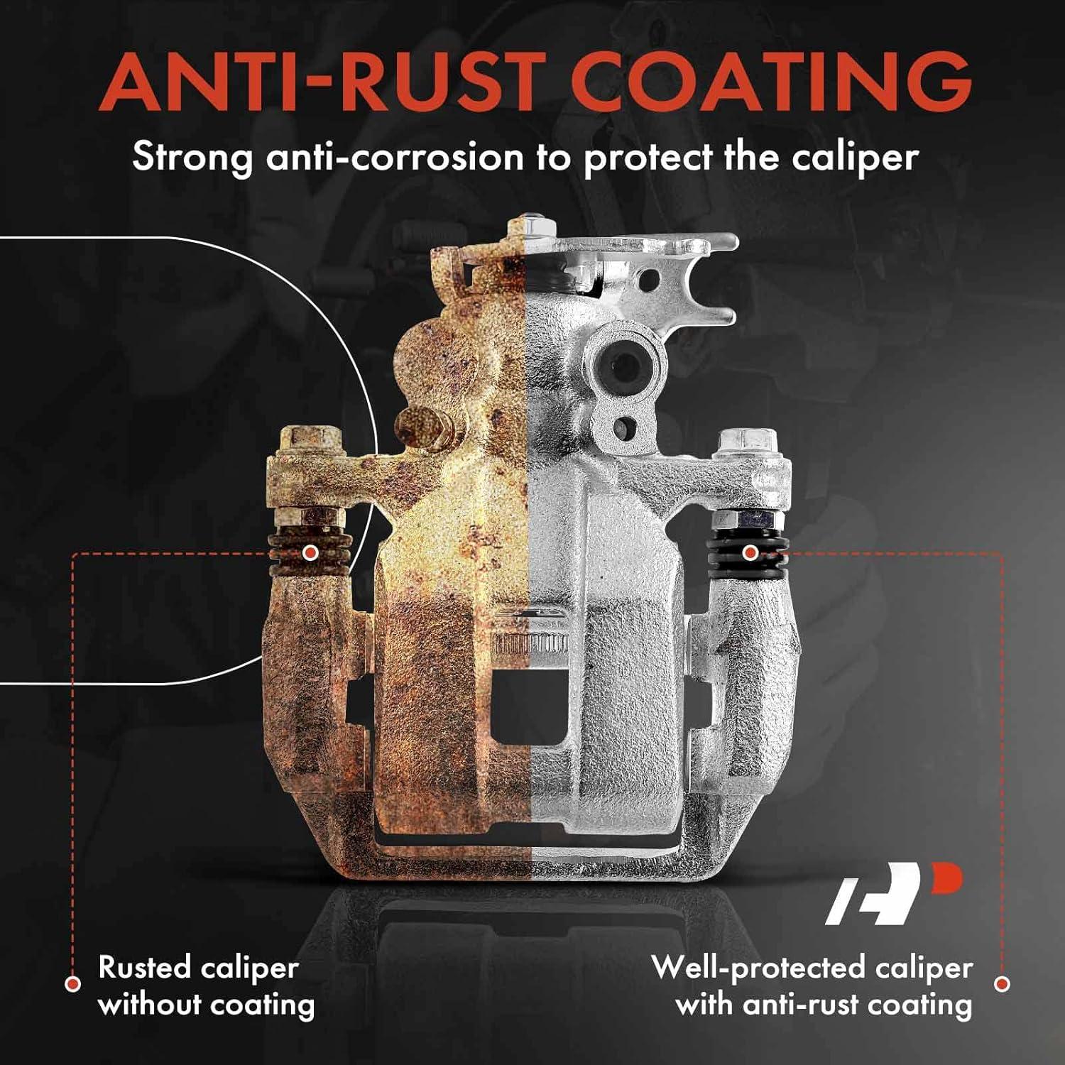 Caliper de Freno de Disco A-Premium para Toyota Corolla iM 2017-2018 y Lexus CT200h 2011-2017 - Lado Derecho Trasero