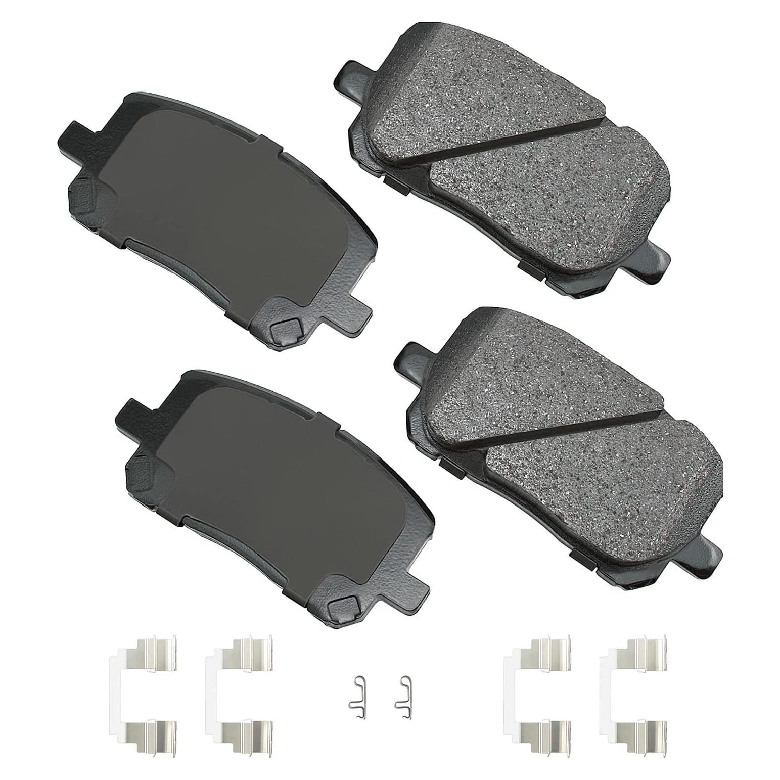 Pastillas de freno Akebono ProACT Delante para Pontiac/Toyota 2003-08