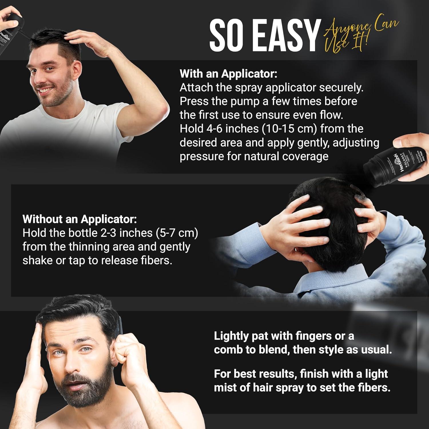 Fibra para el Cabello Koloret Herbishh 12g - Cubrimiento Instantáneo