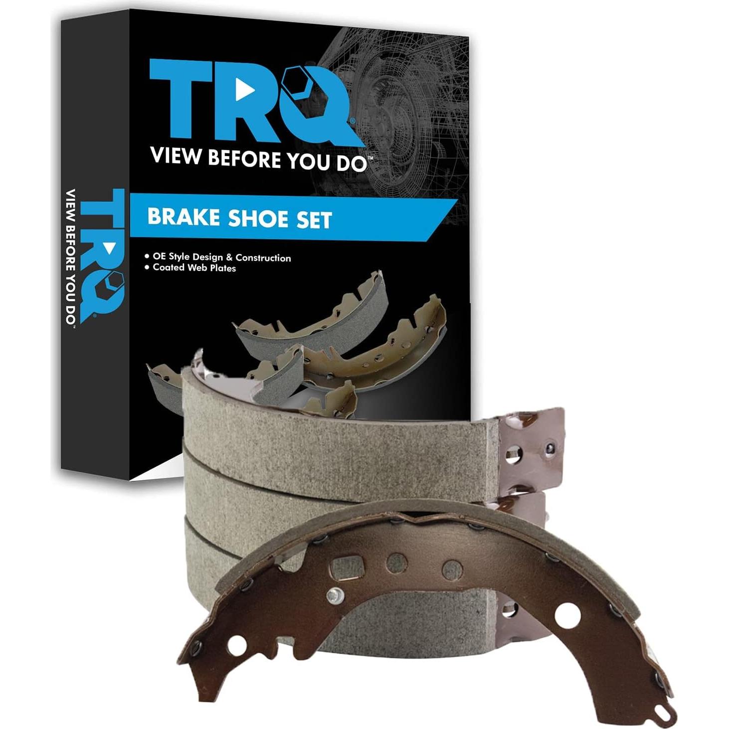 Zapatas de freno traseras TRQ BFA14306 para Toyota y Scion