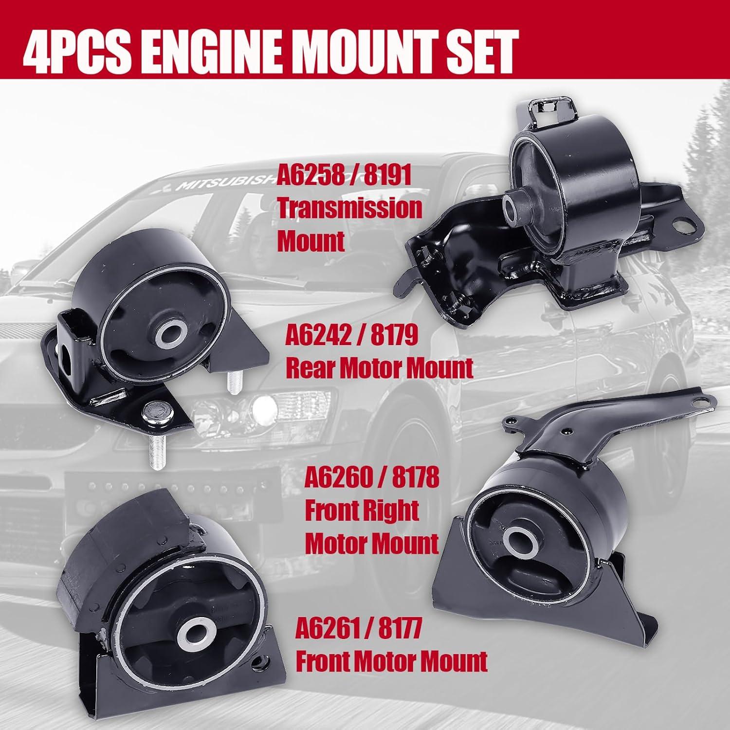 Juego de Soportes de Motor PATEWIN para Toyota Corolla 1993-1997