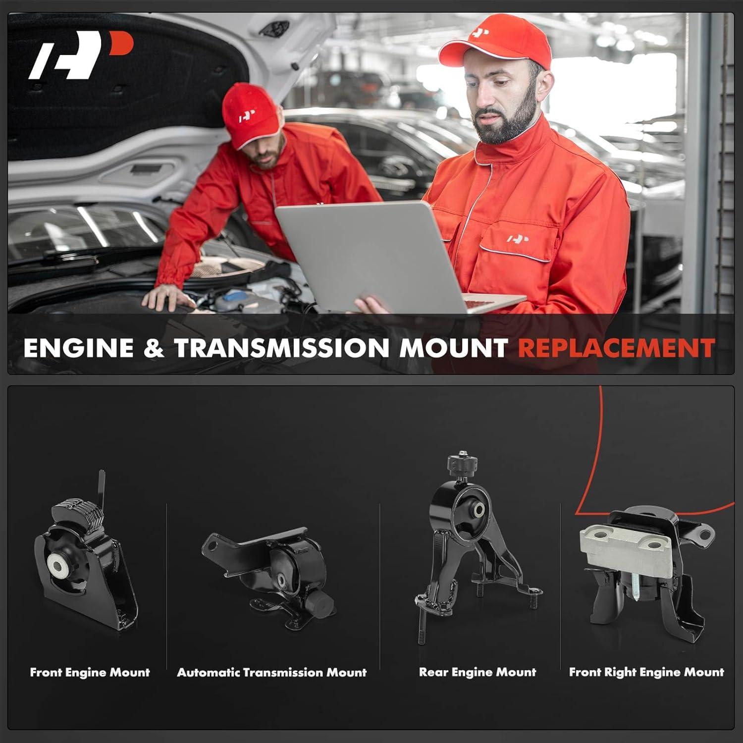 Soporte de Motor y Transmisión A-Premium para Toyota y Pontiac