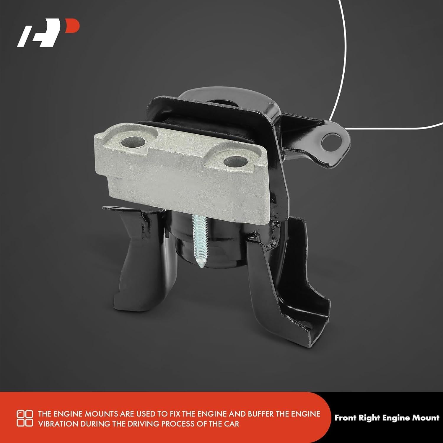 Soporte de Motor y Transmisión A-Premium para Toyota y Pontiac