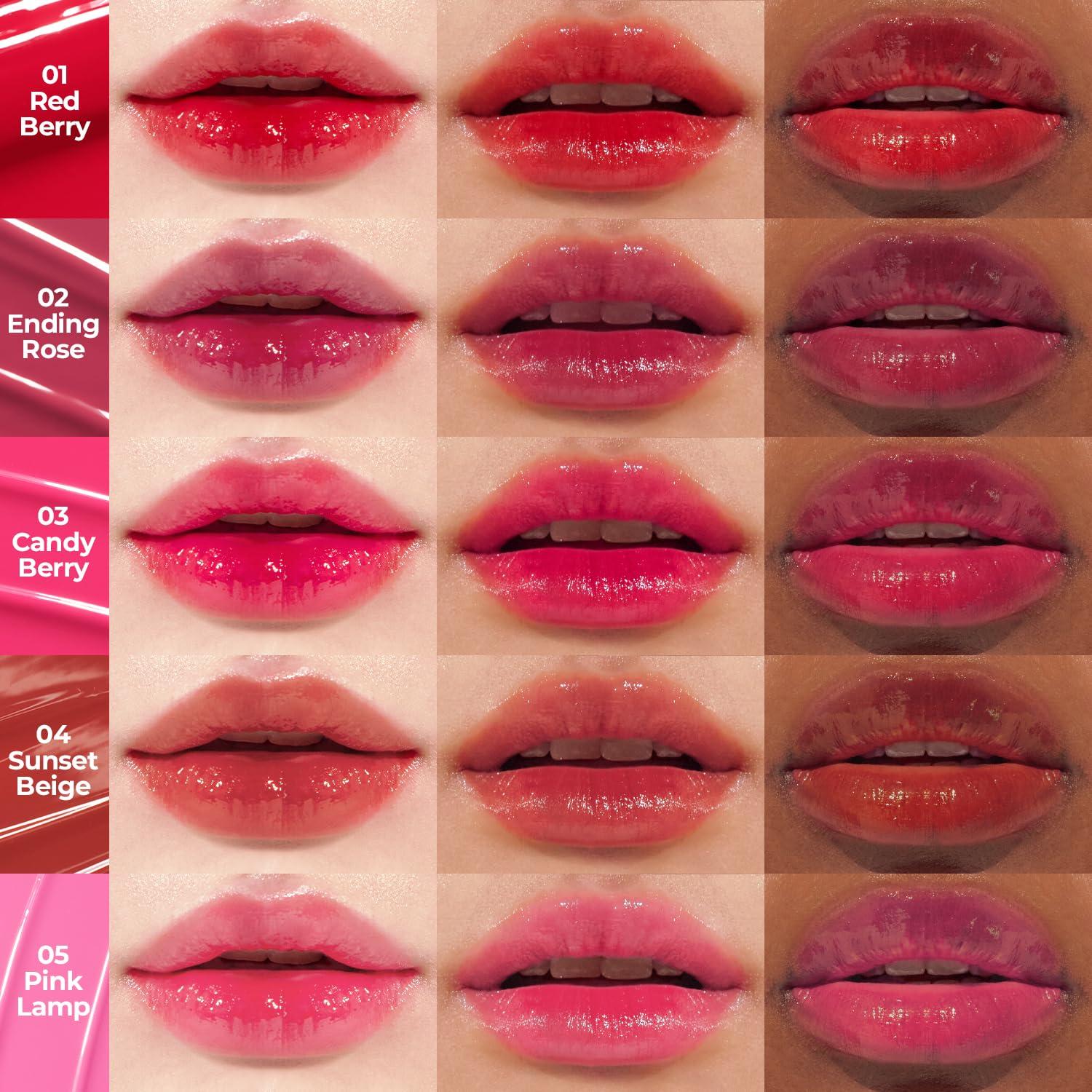 Tinte de Labios Coreano LOVB 05 LÁMPARA ROSA 30g Hidratante
