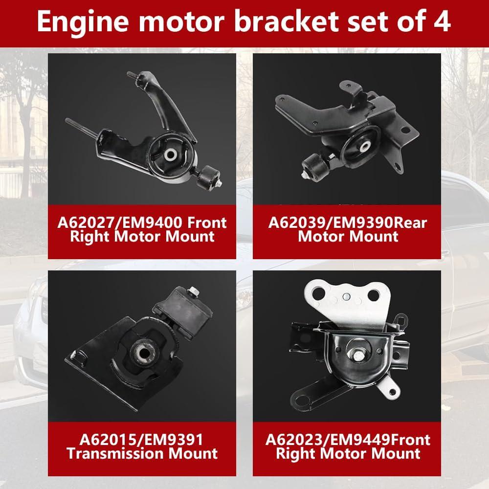 Soporte de Motor ZYFZZDS para Toyota Corolla 1.8L 2009-2013