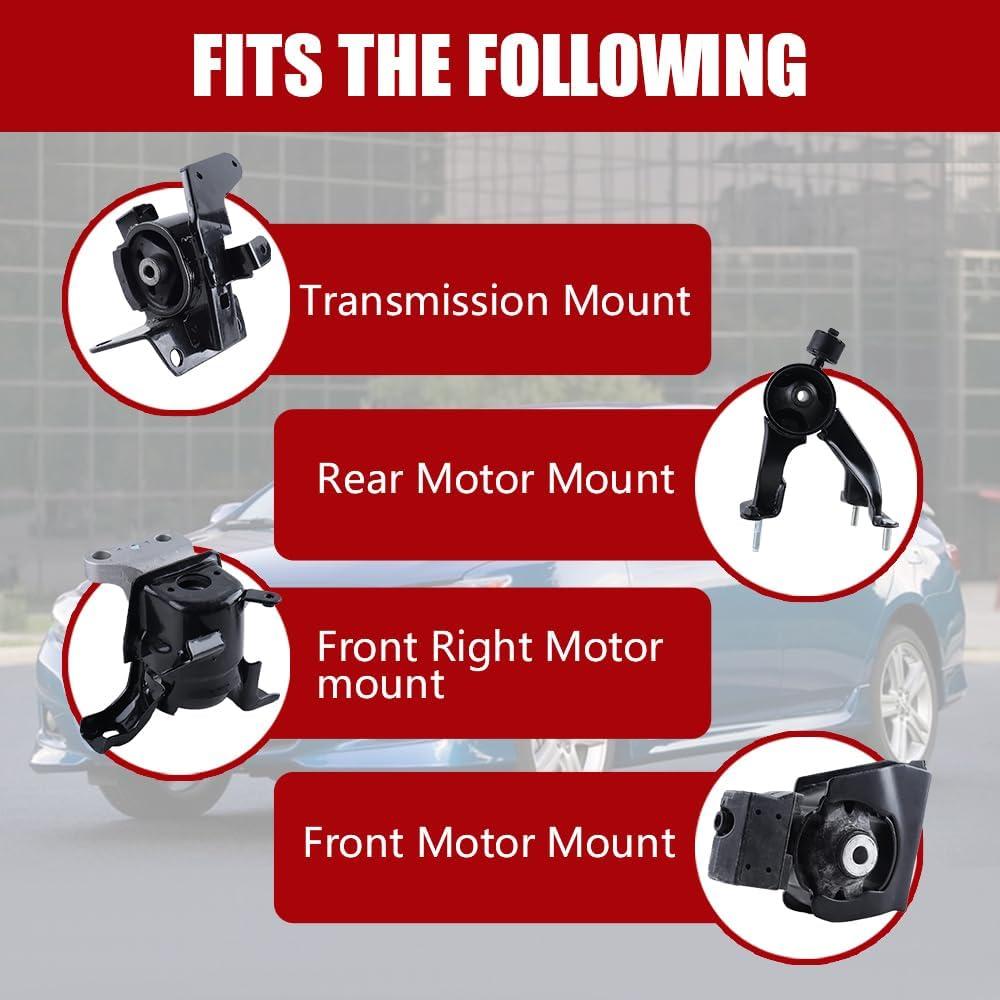 Soporte de Motor ZYFZZDS para Toyota Corolla 1.8L 2009-2013