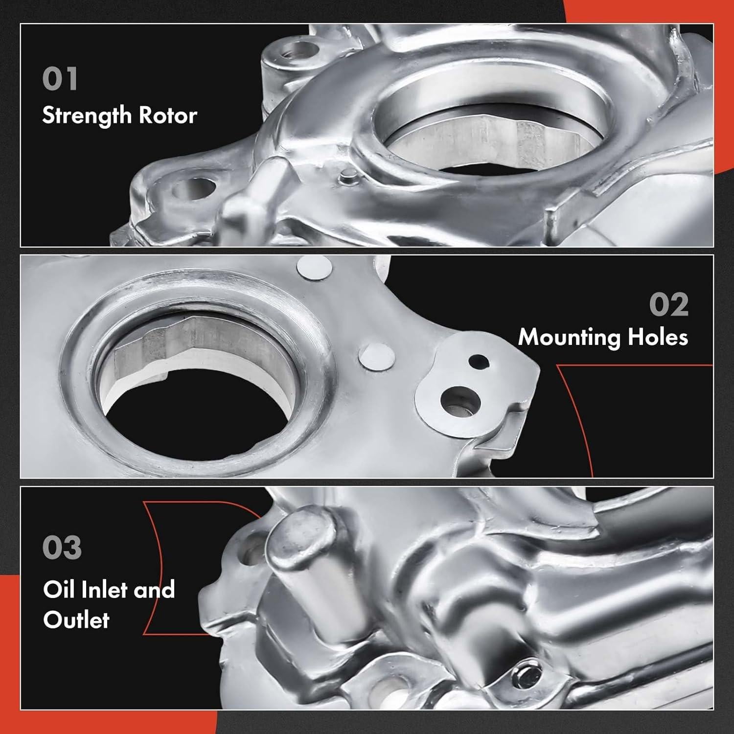 Bomba de Aceite A-Premium para Toyota Corolla 1.8L 1998-2008