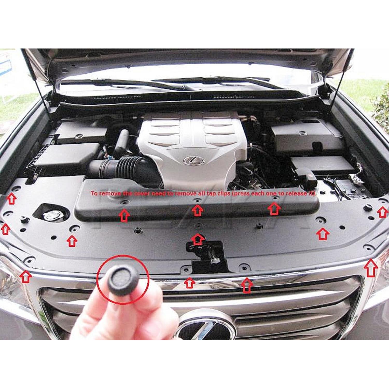 Clip de Retención Radiador Toyota Lexus 30pcs 90467-07217