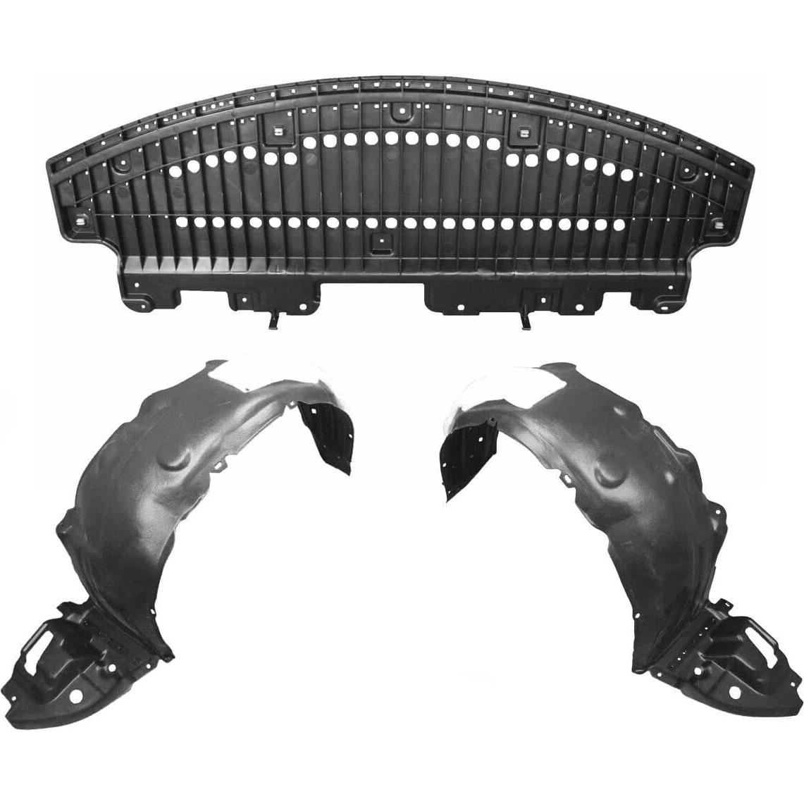 Juego de Revestimiento de Guardabarros Parts N Go para Corolla 2014-2016