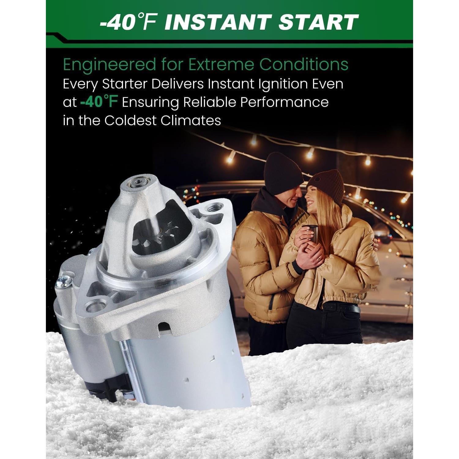 Motor de Arranque SZKAIDAG 12V 1.6KW para Toyota Corolla 2003-2008