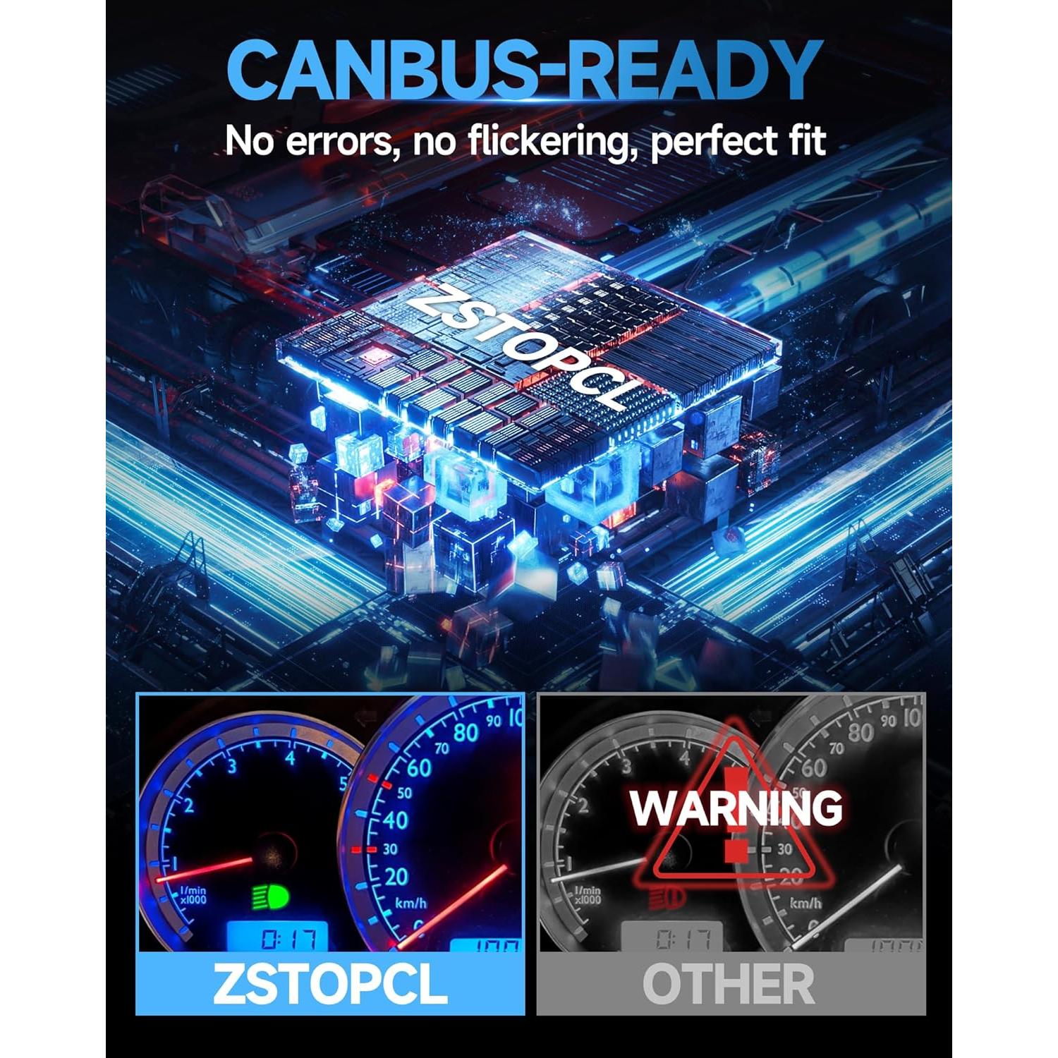 Bombillas de Luz de Niebla ZSTOPCL H11 para Toyota Corolla 2009-2016