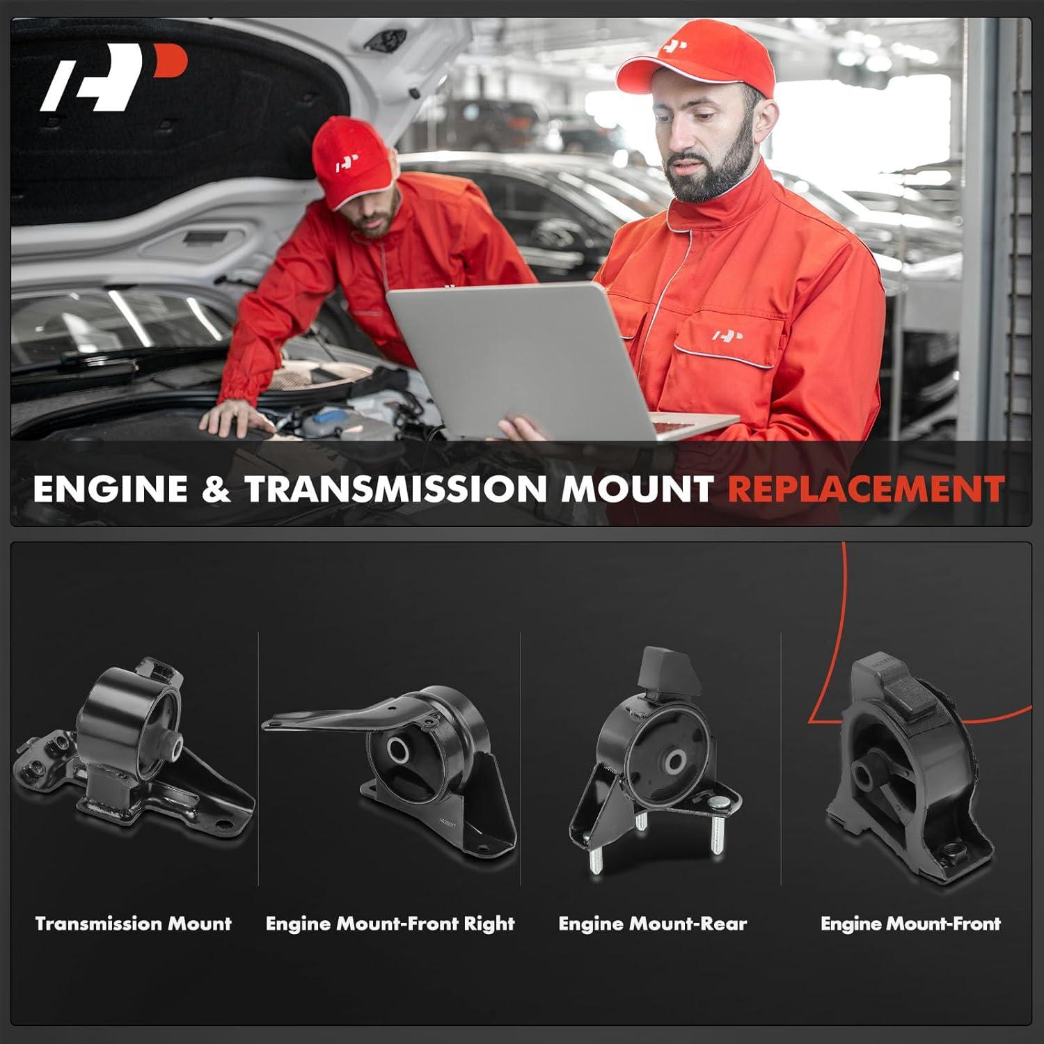 Kit de Montaje Motor y Transmisión A-Premium para Toyota Corolla 1993-1997