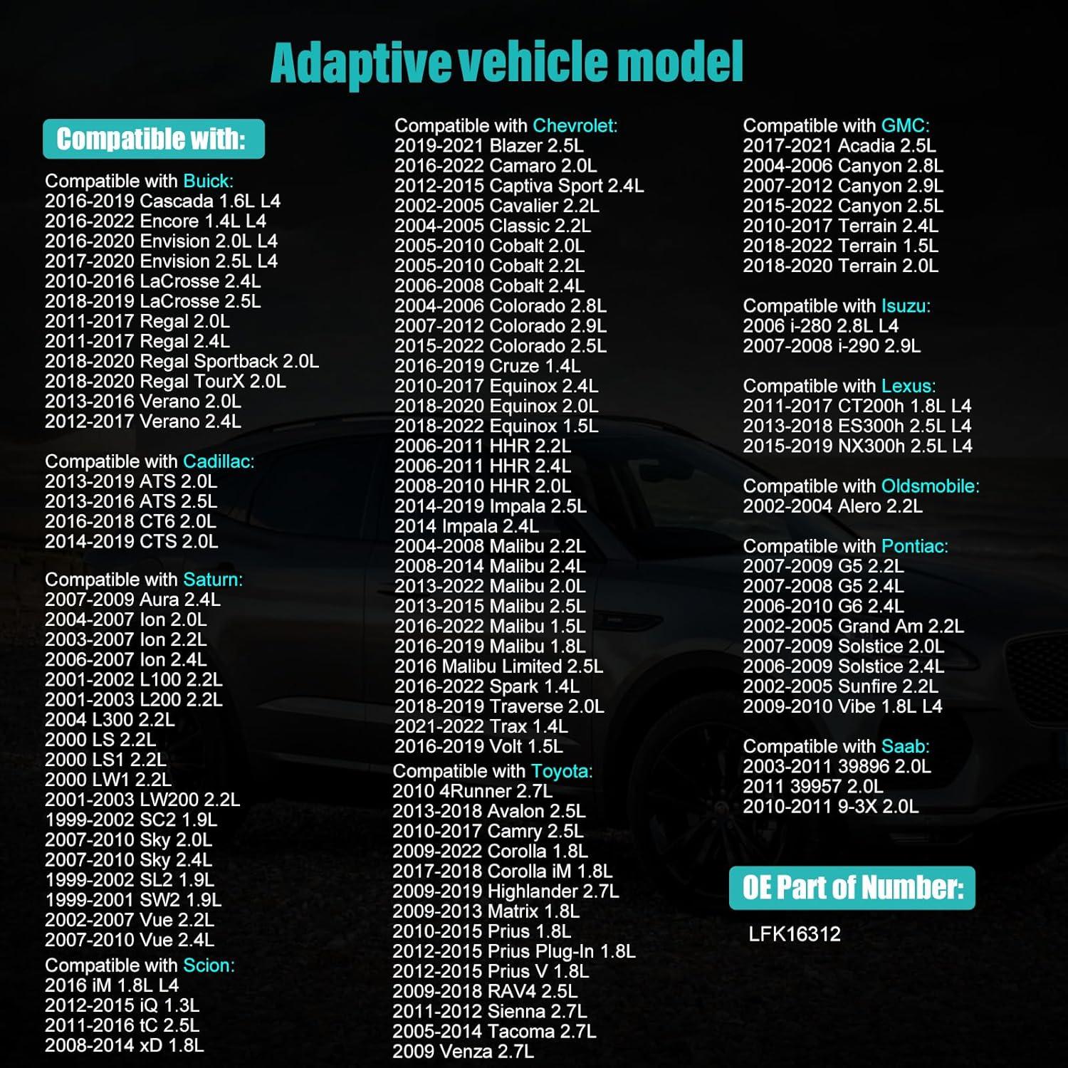 Elevador de Válvula Hidráulico AULINK LFK16312 16PCS 0.68kg