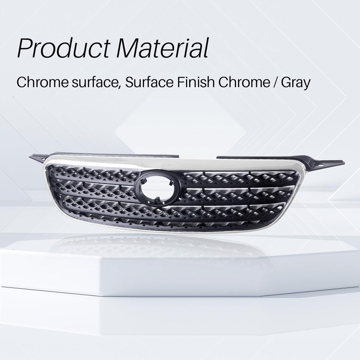 Rejilla Parachoques Frontal CarPartsDepot para Toyota Corolla 2005-2008