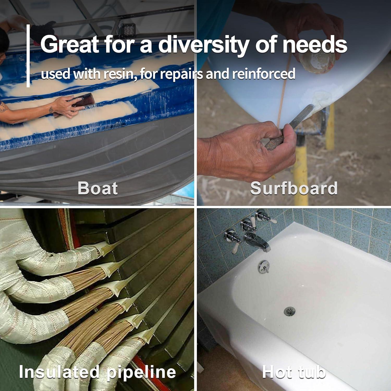 Cinta de Tela de Fibra de Vidrio NEZUIBAN 1" x 39.3 m 6 oz