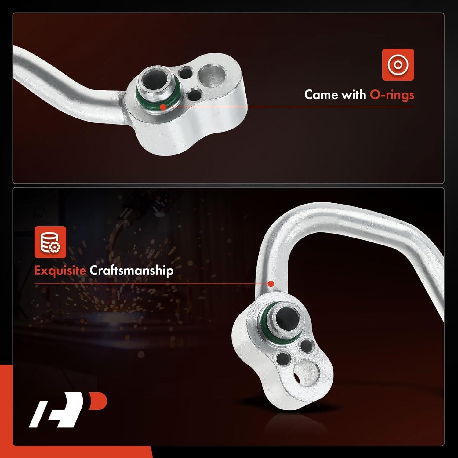 Manguera de Descarga A/C A-Premium para Toyota Corolla 1988-1993