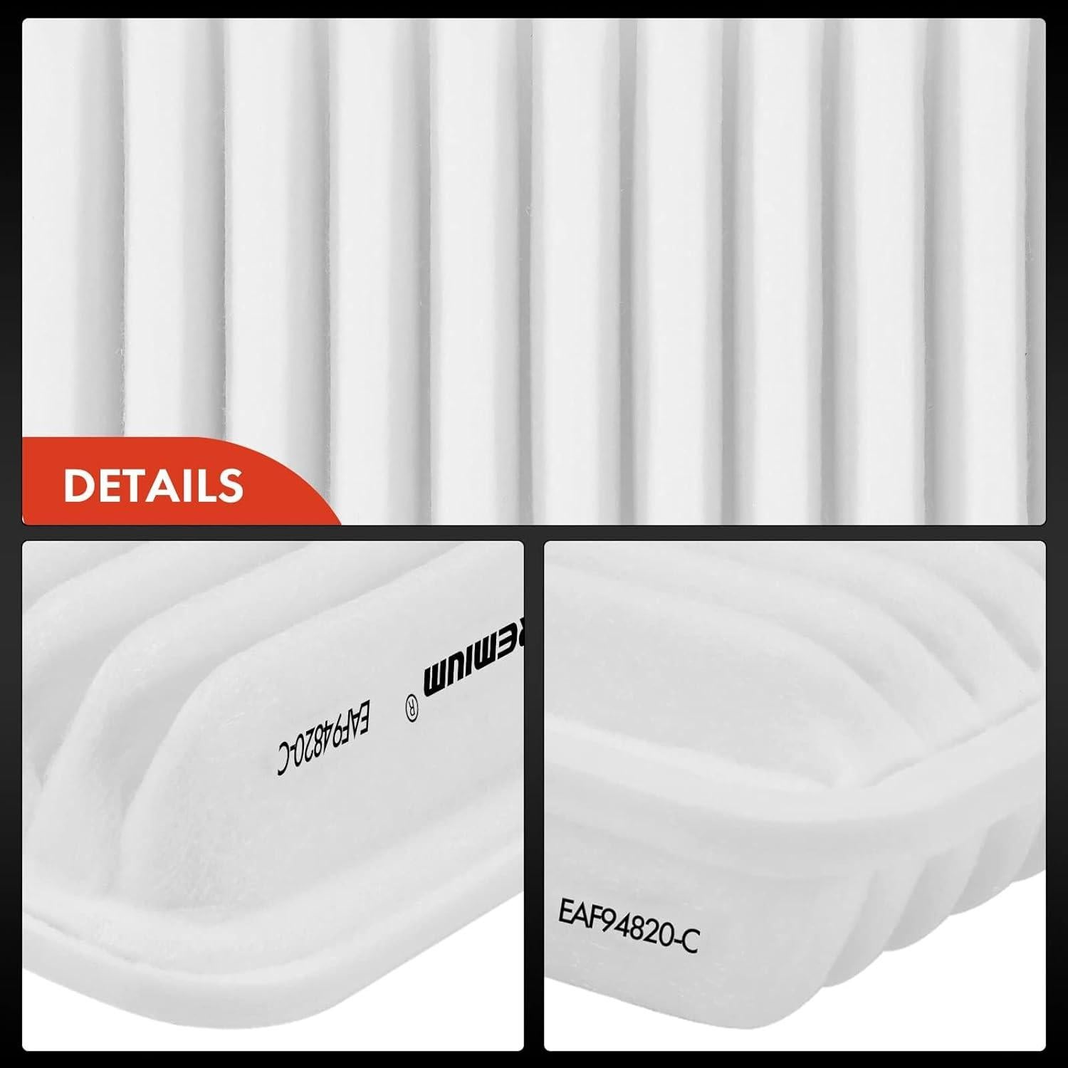 Filtro de Aire del Motor A-Premium para Toyota, Subaru y Pontiac