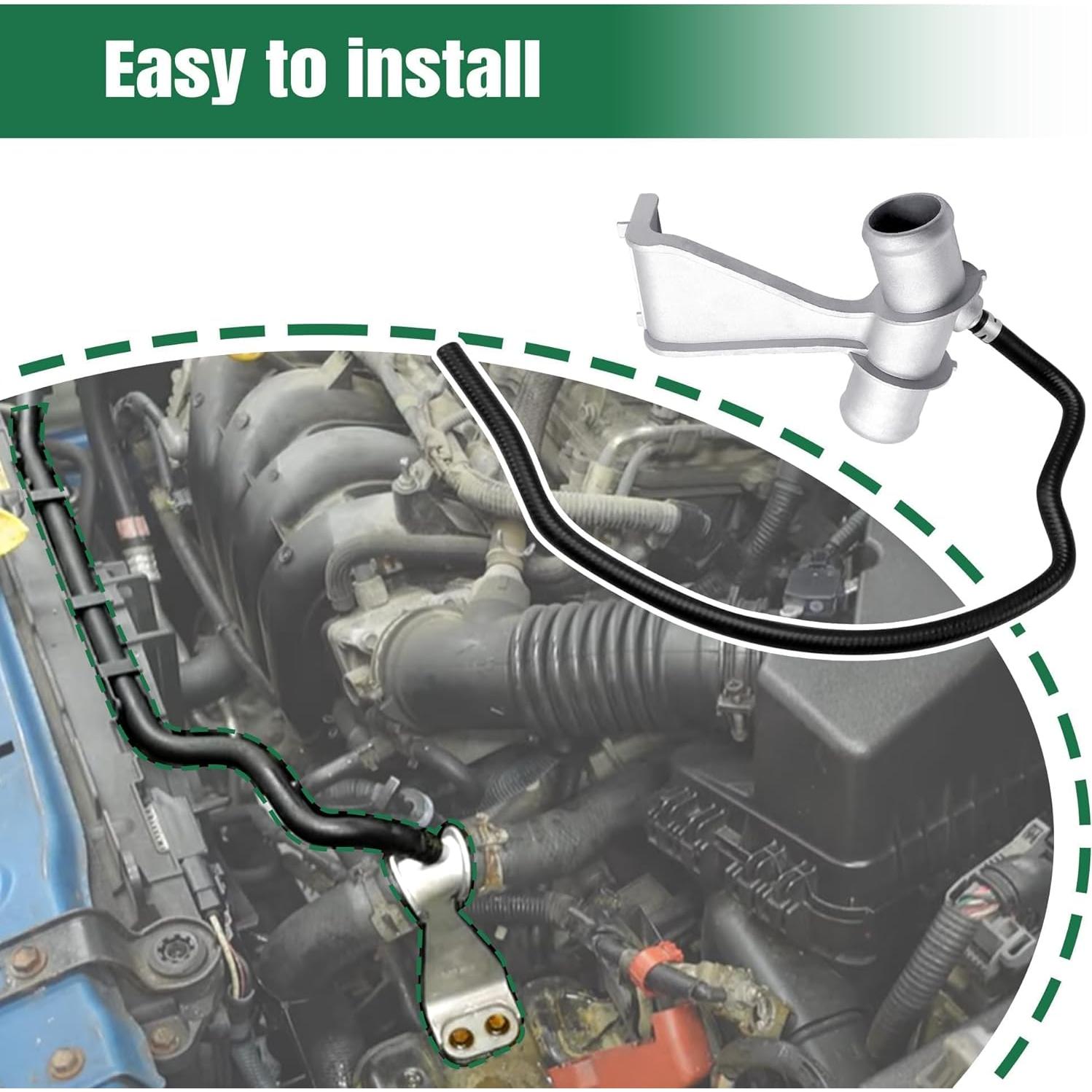 Soporte de manguera de refrigerante LoloWheat para Toyota