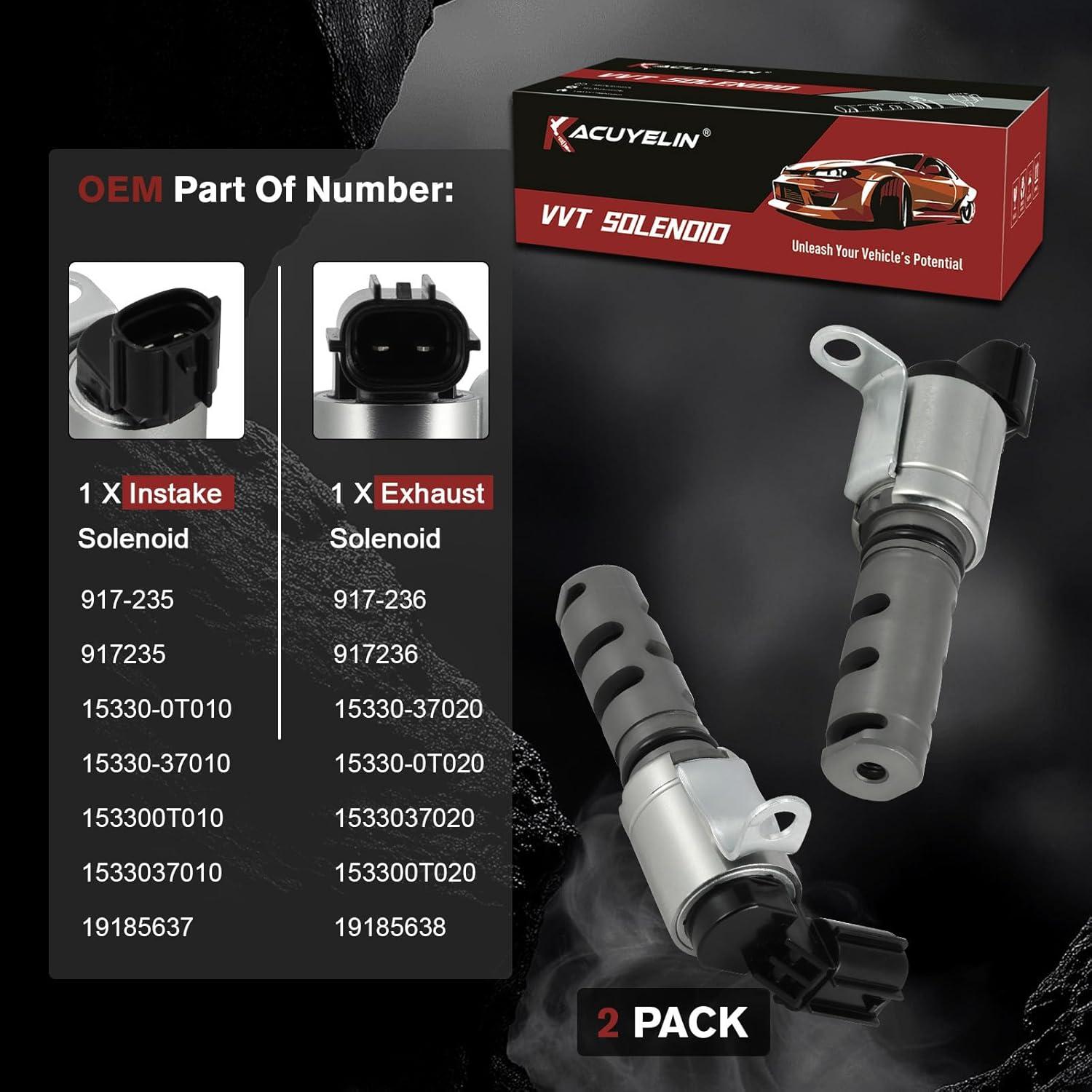 Solenoide VVT KacuYelin 917235 917236 para Toyota y Scion