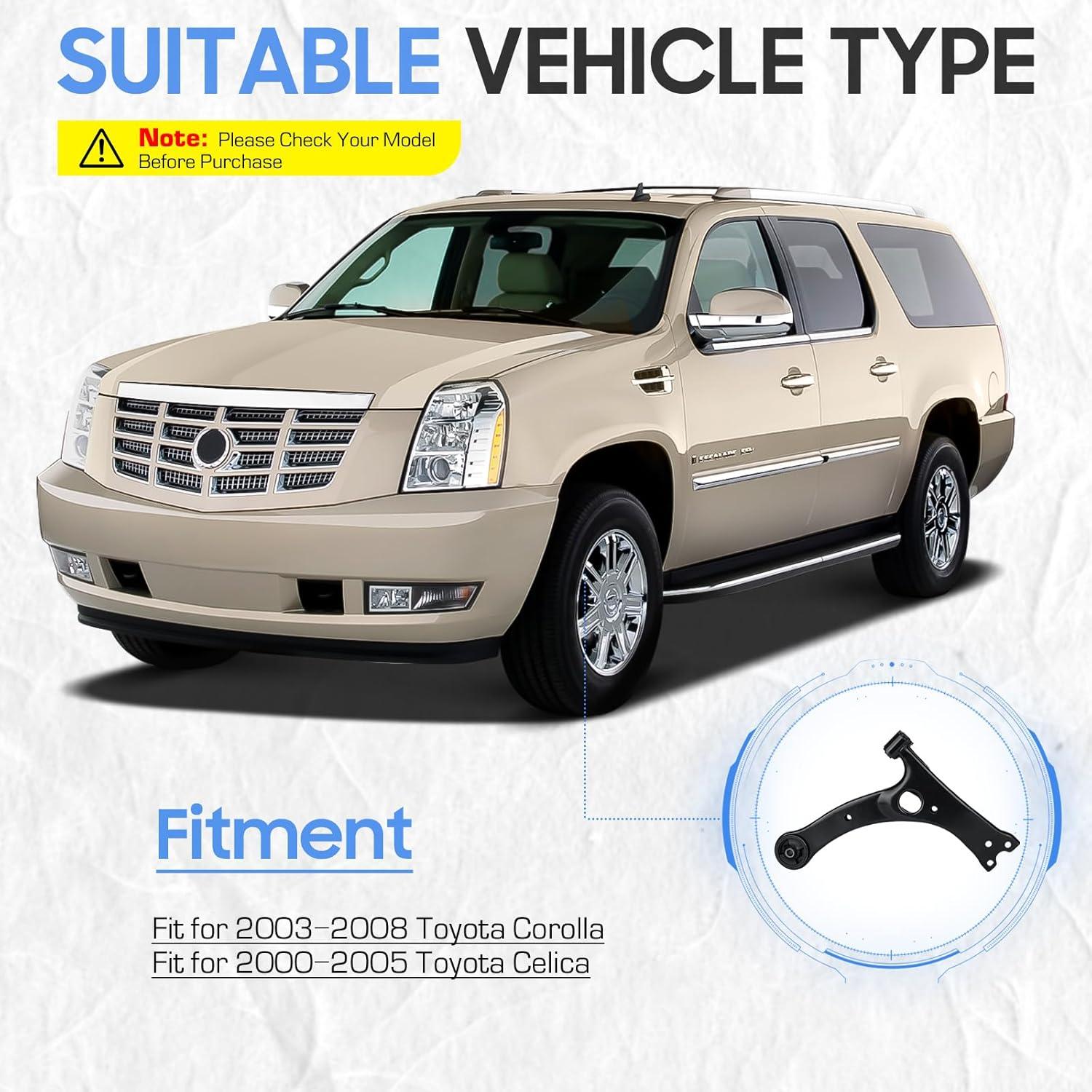 Kit de Suspensión Frontal ILONPA para Toyota Corolla y Celica