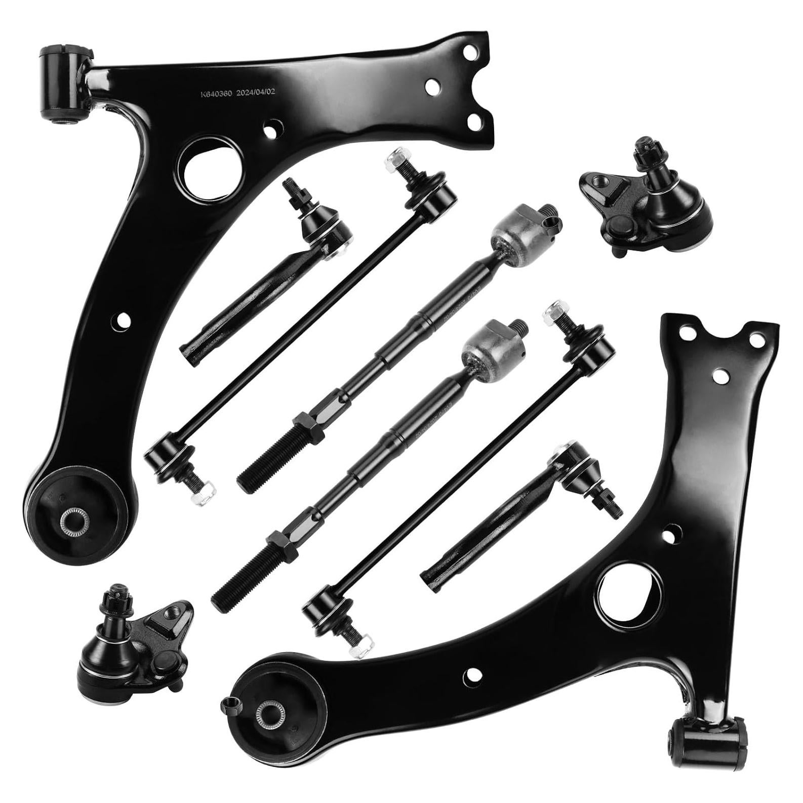 Kit de Suspensión Delantera LCWRGS 10 Piezas Toyota Corolla 2003-2008