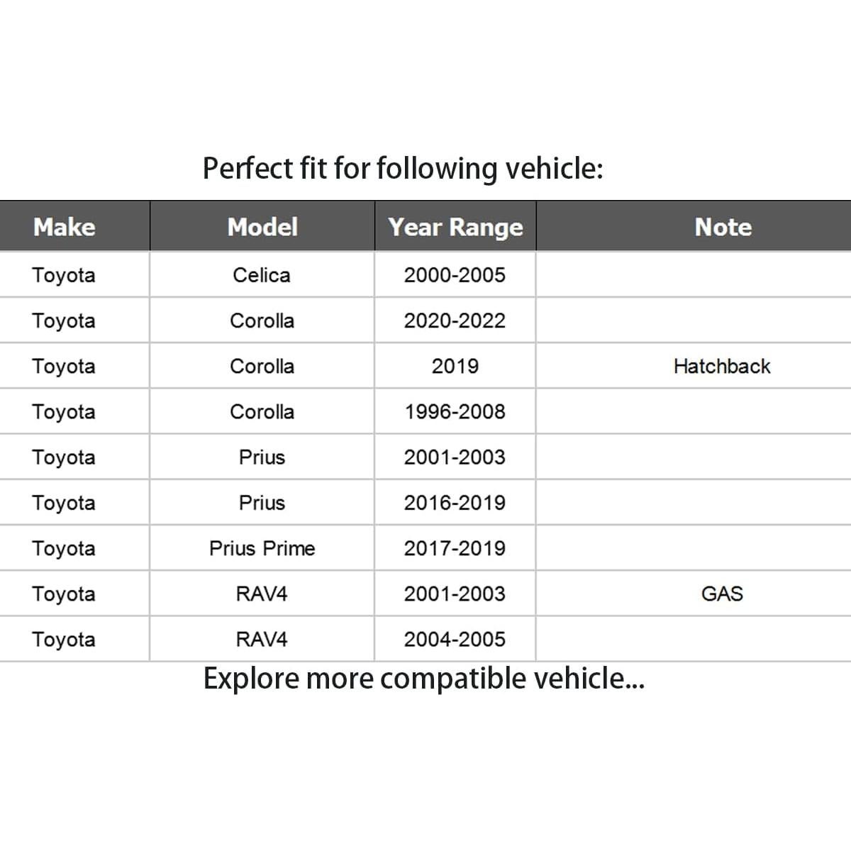Juntas de bola inferiores delanteras KDSA K90309 - Juego de 2 piezas