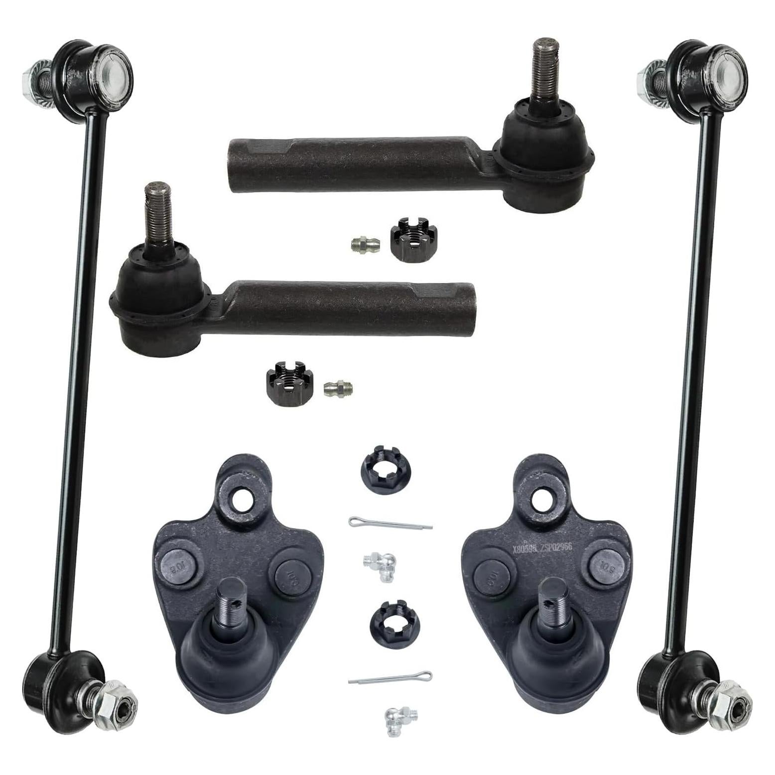 Kit de Suspensión Frontal Detroit Axle 6 Piezas para Toyota Corolla 2009-2019