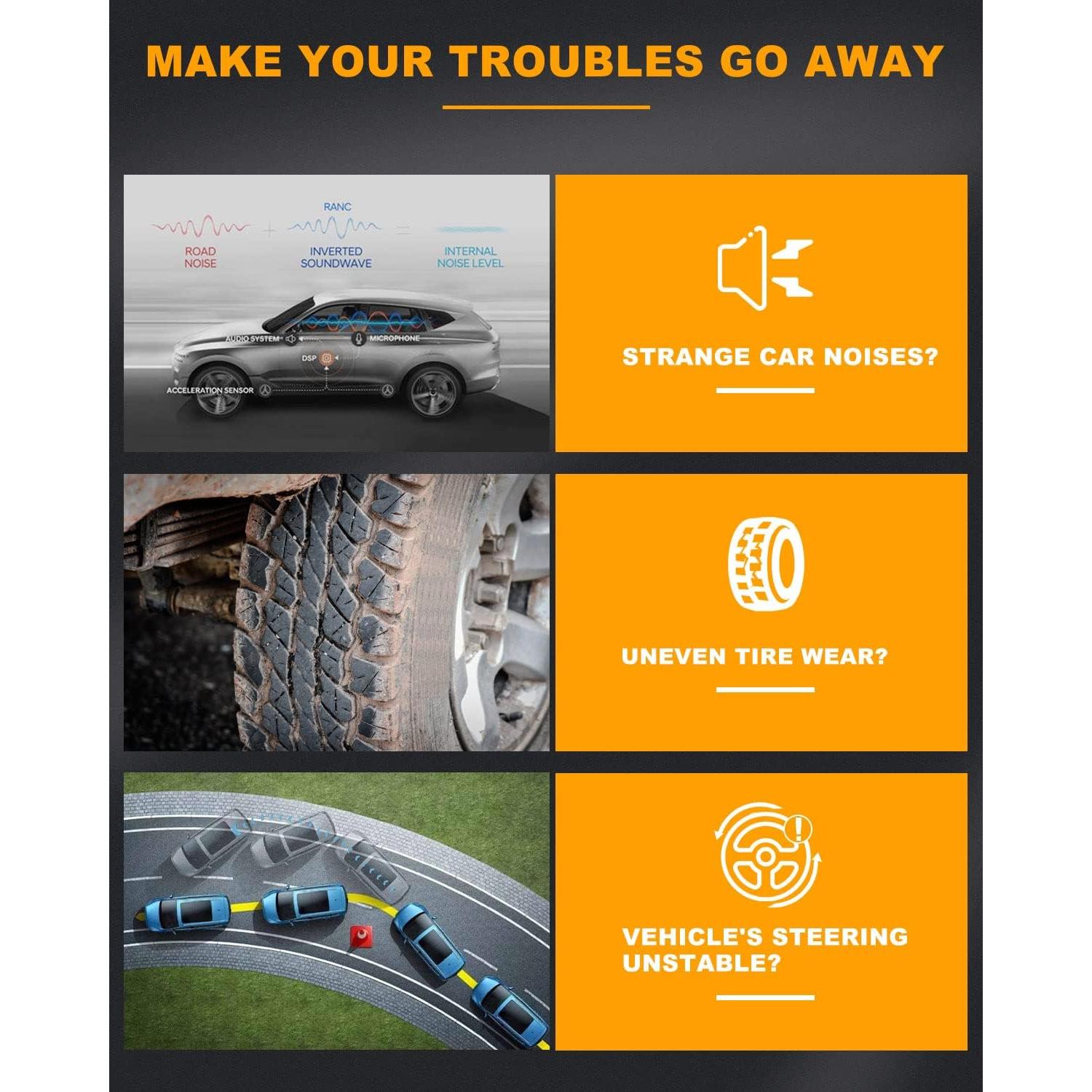 Kit de Suspensión Delantera 10 Piezas SOSOPART para Toyota Corolla 2009-2013