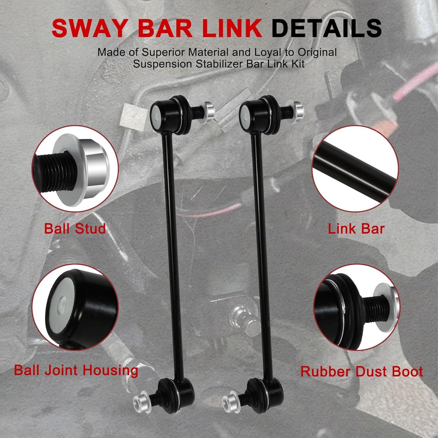 Kit de Enlace de Barra Estabilizadora GPMMWPG K80230 para Toyota Corolla 2003-2019