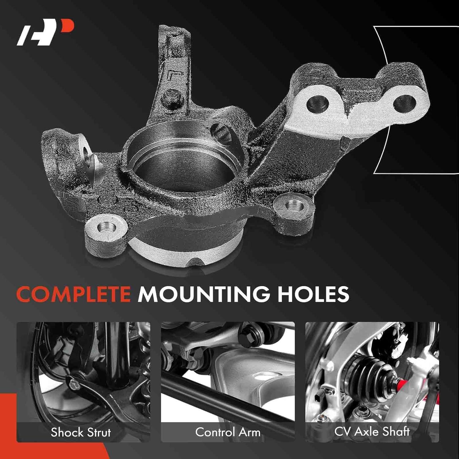 Ejes de Suspensión Frontal A-Premium para Toyota Corolla 2003-2008