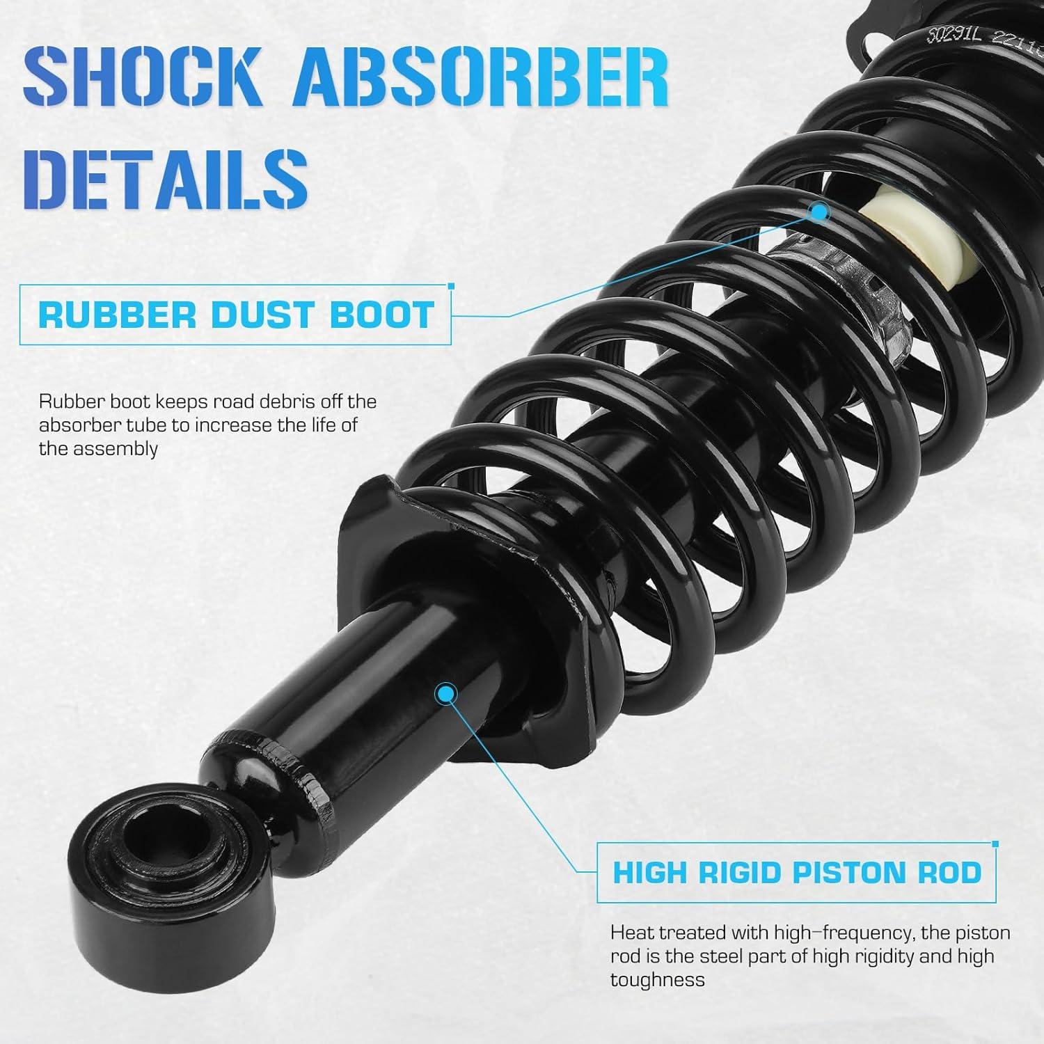 Amortiguadores Traseros ILONPA BUSOK005S para Toyota y Pontiac