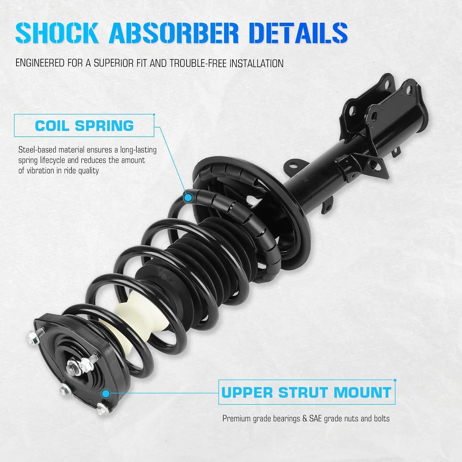 Amortiguadores traseros ILONPA BUSOB029S para Toyota Corolla