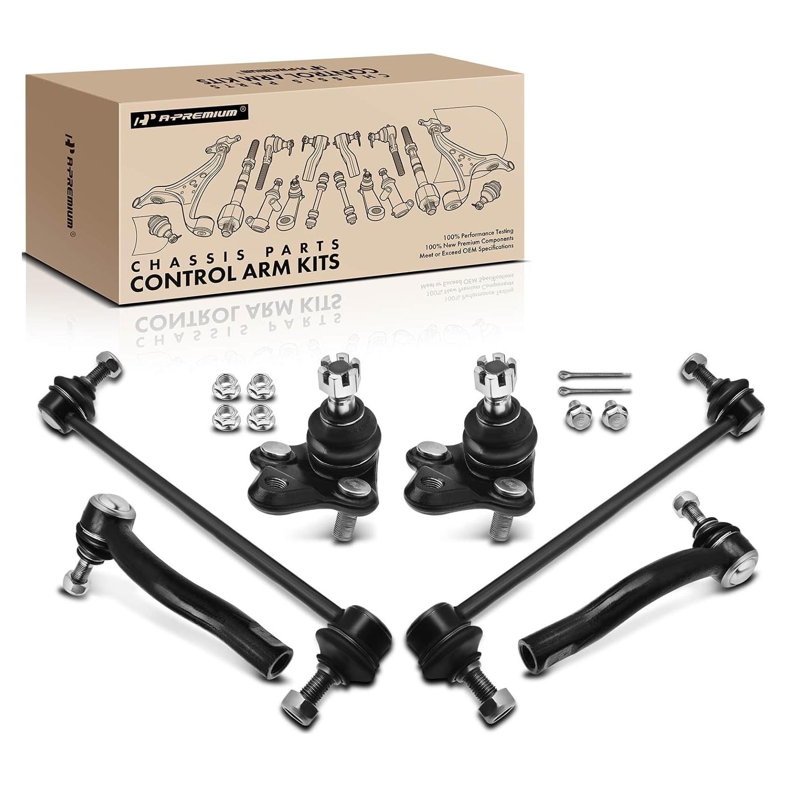 Conjunto de Suspensión Delantera A-Premium para Toyota Corolla 2003-2008