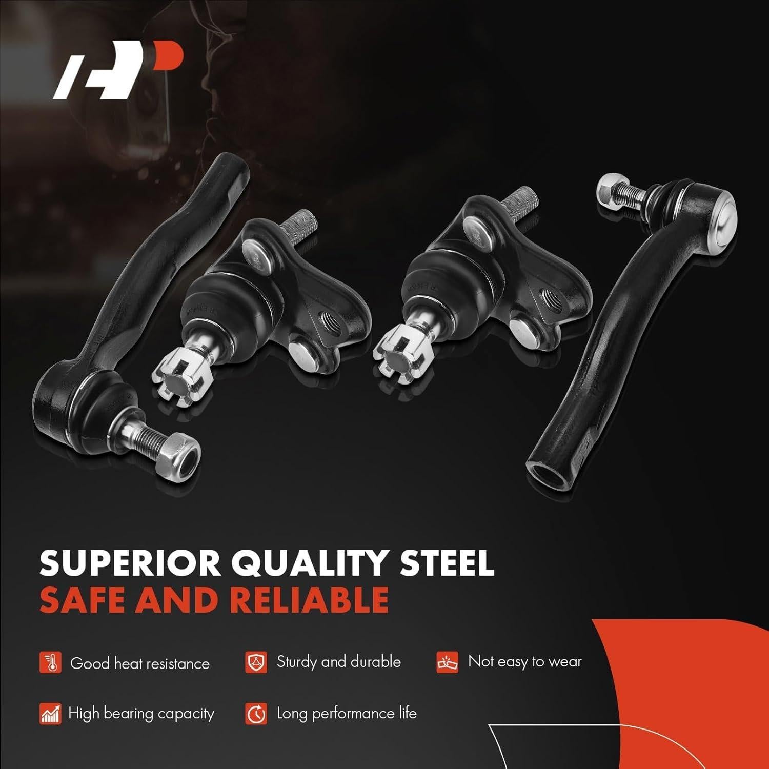 Conjunto de Suspensión Delantera A-Premium para Toyota Corolla 2003-2008