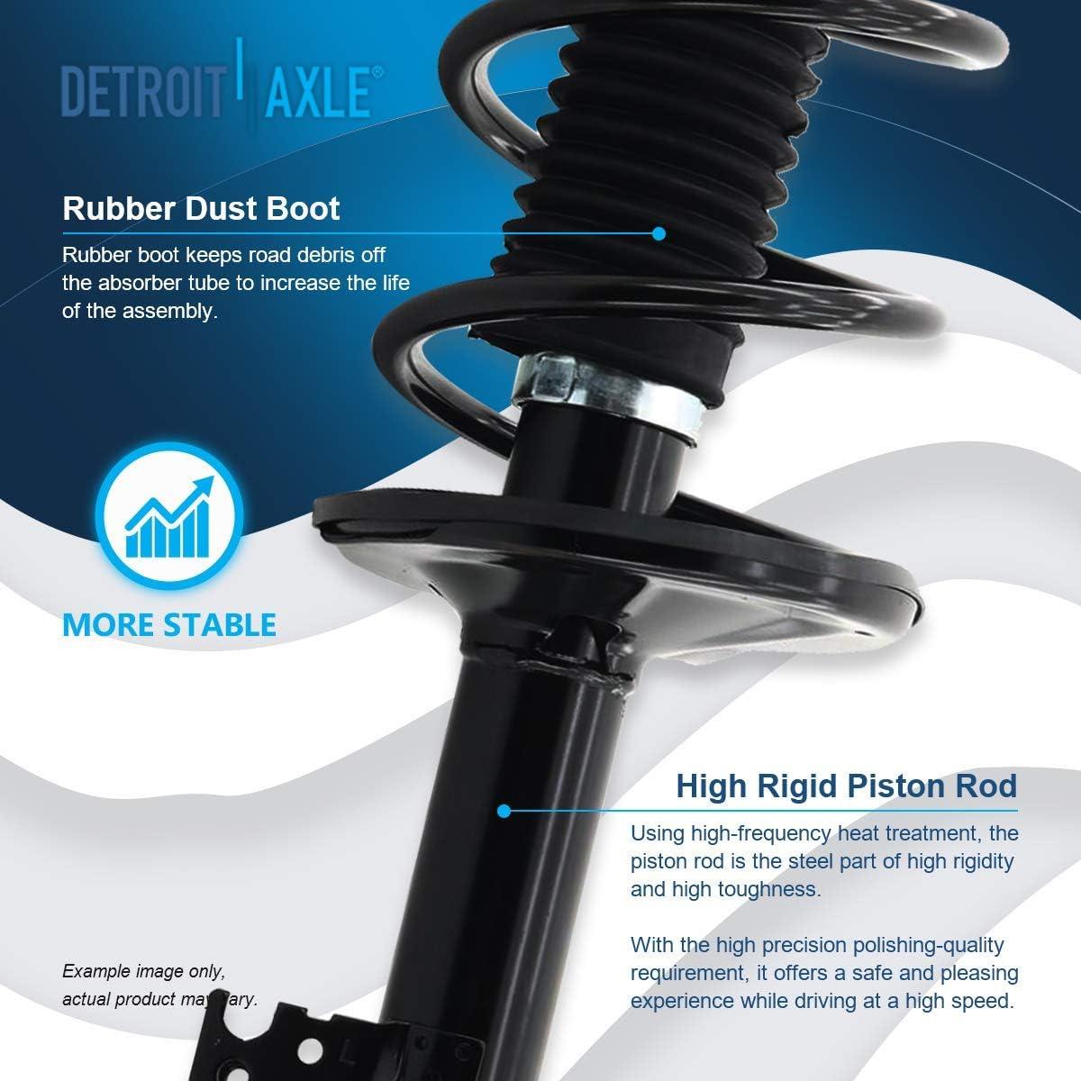 Amortiguadores Delanteros y Barras Estabilizadoras Toyota Corolla 2003-2008 Detroit Axle