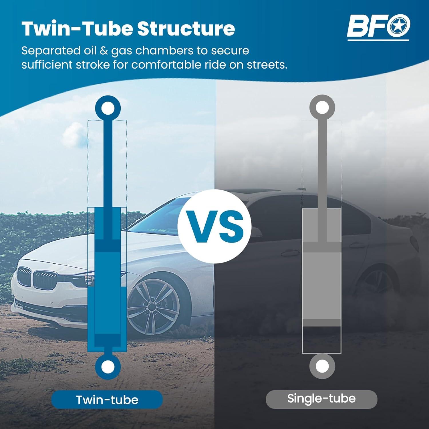 Coilovers BFO Ajustables para Toyota Corolla y Matrix 2009-2019