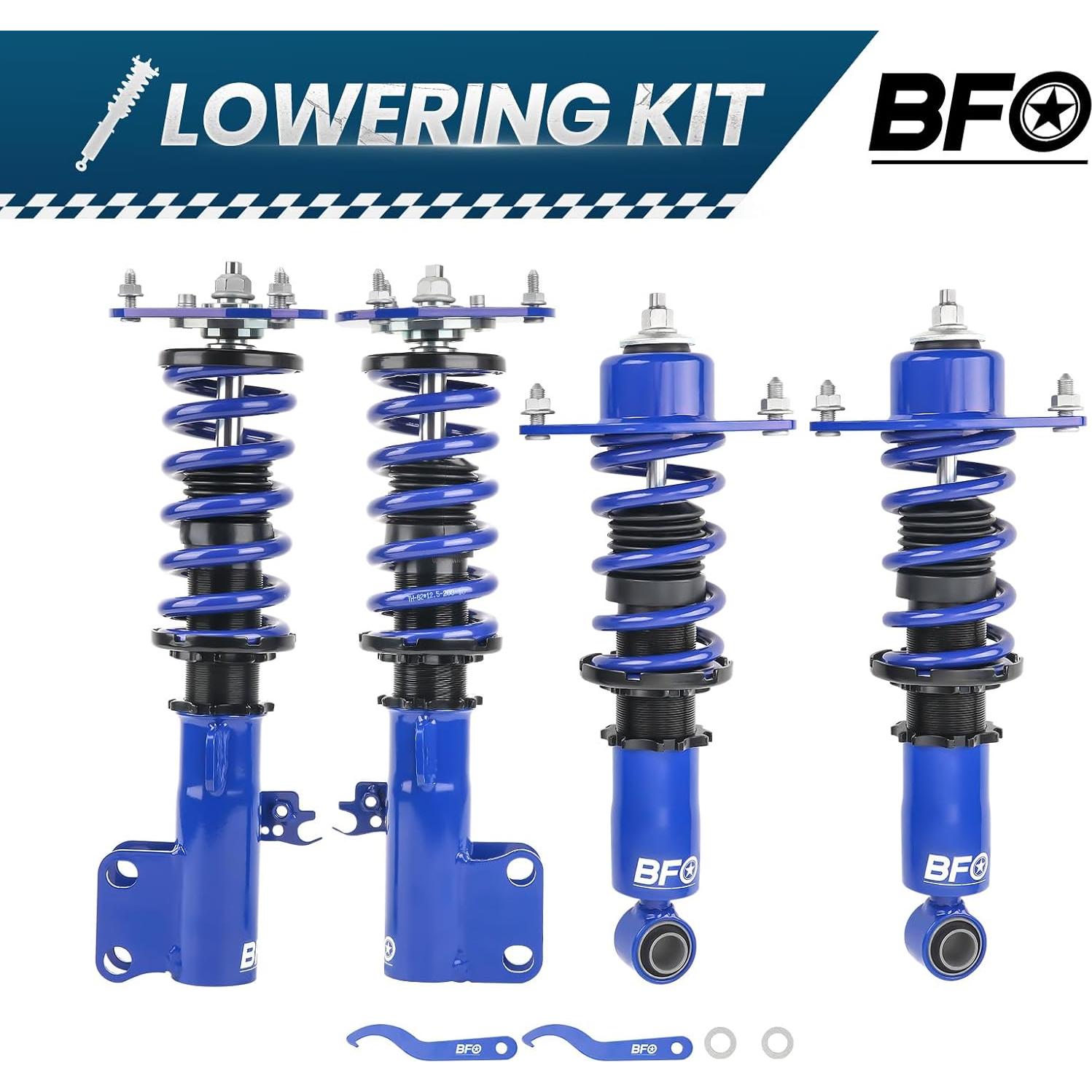 Coilovers BFO Ajustables para Toyota Corolla y Matrix 2009-2019