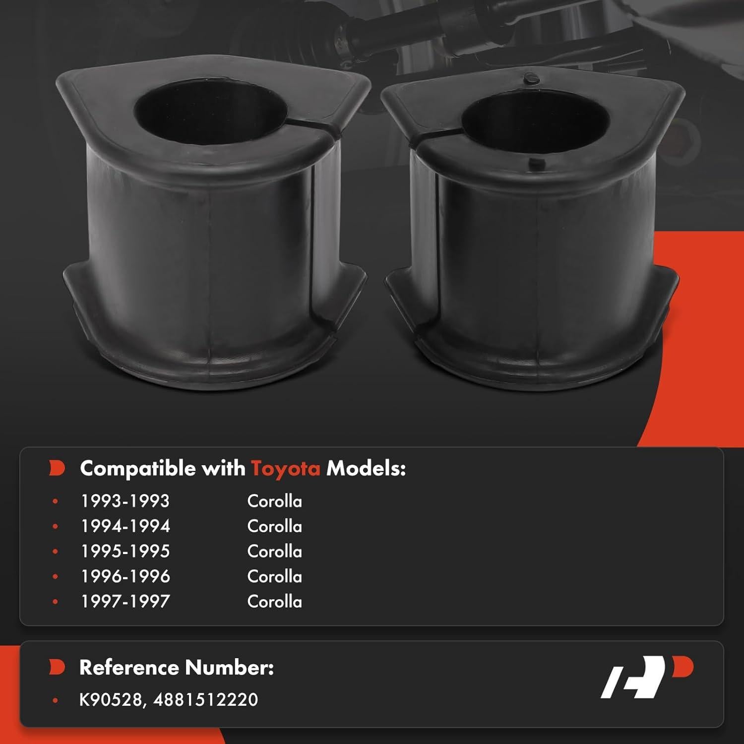 Kit de Bujes de Barra Estabilizadora A-Premium para Toyota Corolla 1993-1997