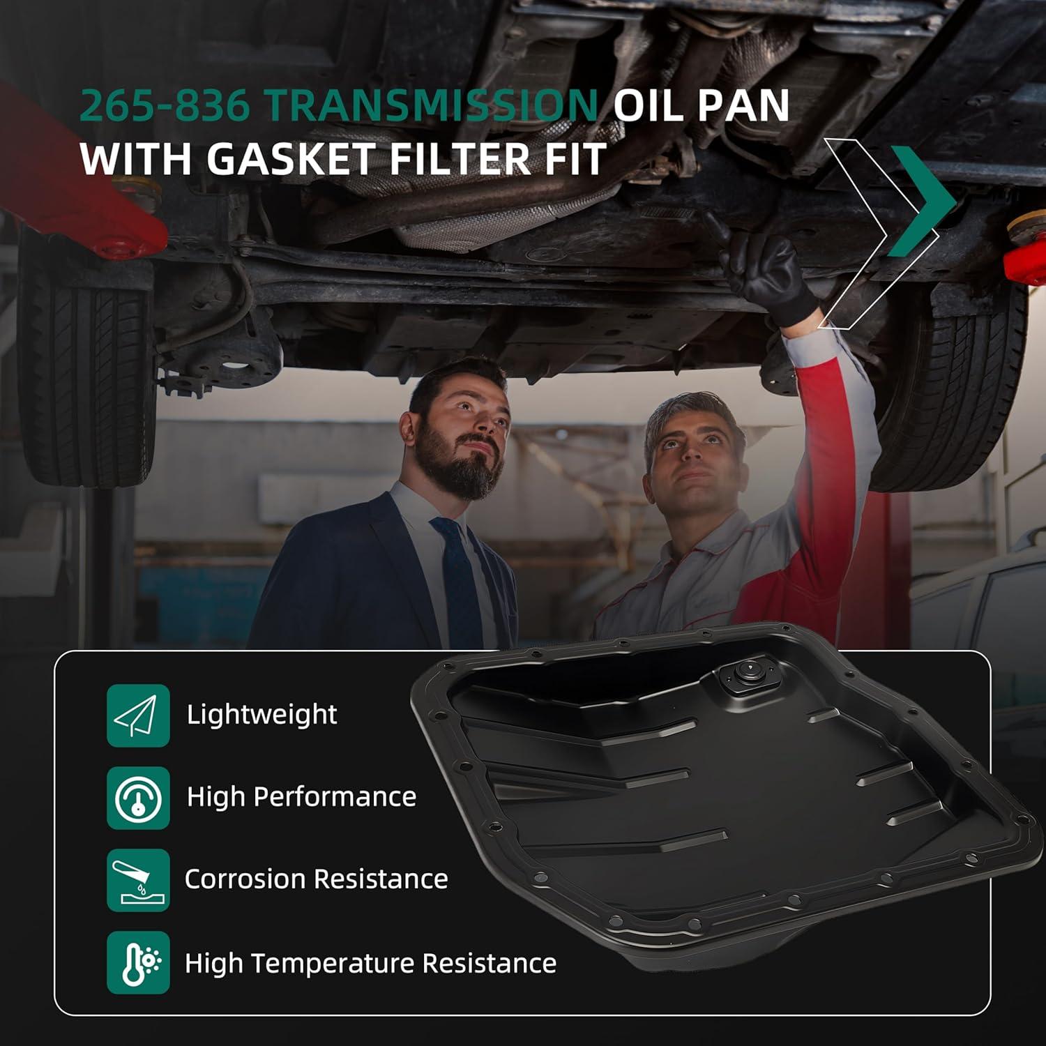 Kit de cárter de aceite transmisión Riyhch con filtro y junta